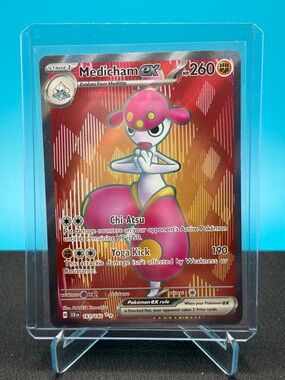 Pokemon Rare Full Art Medicham EX
